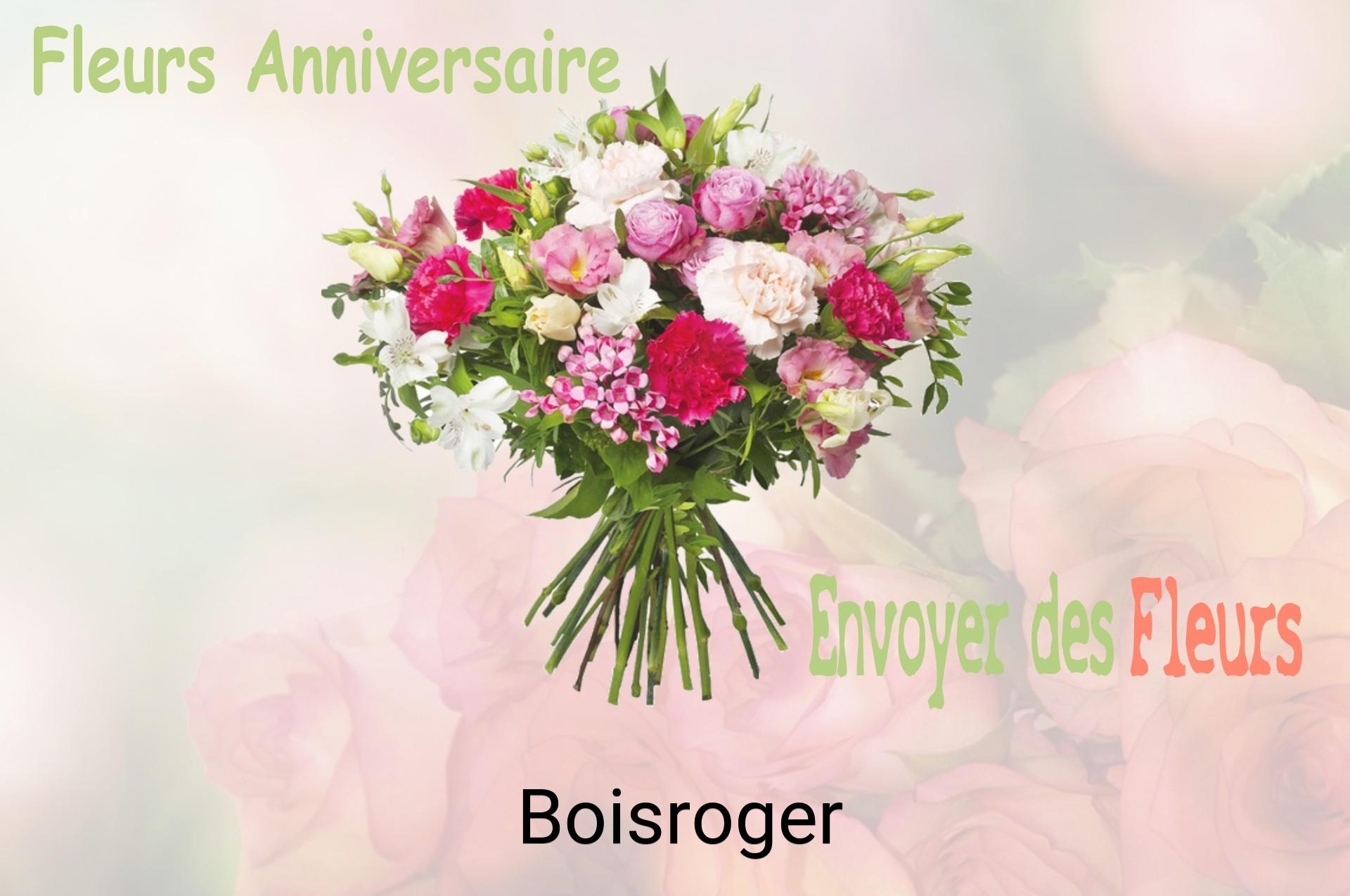 Bouquet de fleurs d’anniversaire livré à Boisroger