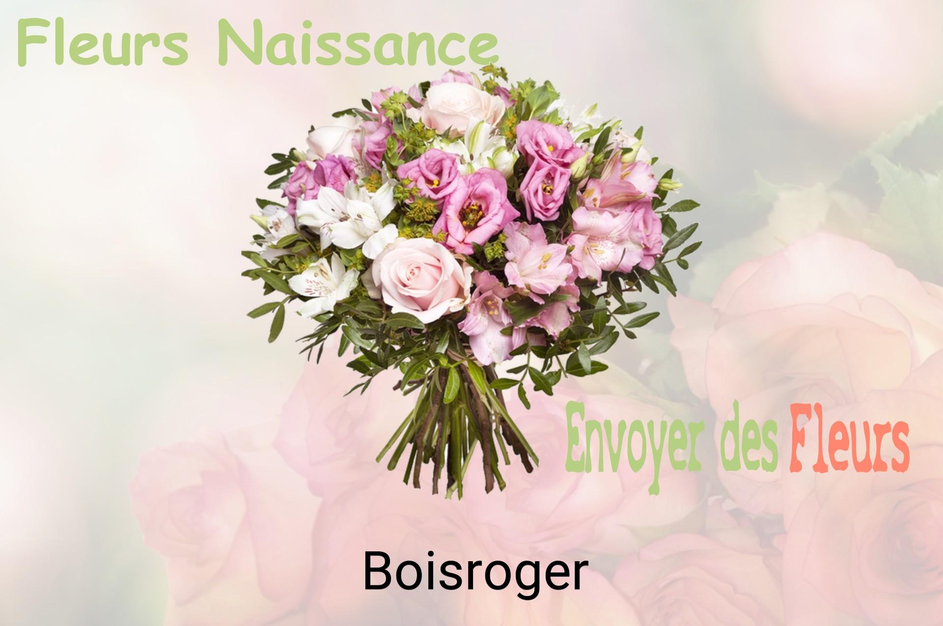 Bouquet de fleurs de naissance livré à Boisroger